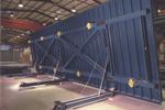 External Vibrators attached to tilt-up tables